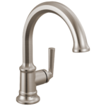 Brizo Beauclere single-handle bathroom faucet in Brilliance® Luxe Nickel®