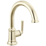 Brizo Beauclere single-handle bathroom faucet in Brilliance® Polished Nickel
