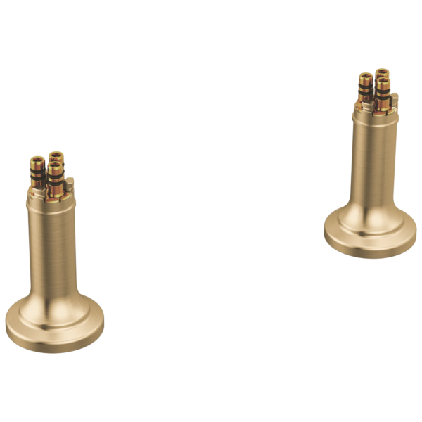Brizo Faircroft Deck Mount Riser - High in Brilliance® Luxe Gold®, T70748-GL, one pair