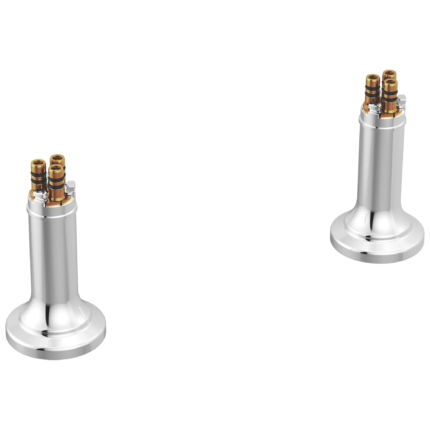 Brizo Faircroft Deck Mount Riser - High in Polished Chrome, T70748-PC, one pair