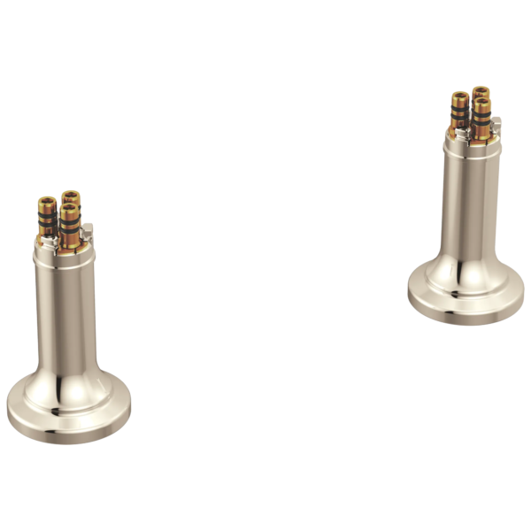 Brizo Faircroft Deck Mount Riser - High in Brilliance® Polished Nickel, T70748-PN, one pair