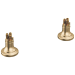 Brizo Faircroft Deck Mount Riser - Low in Brilliance® Luxe Gold®, T70749-GL, one pair