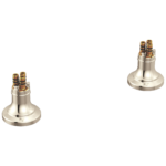 Brizo Faircroft Deck Mount Riser - Low in Brilliance® Polished Nickel, T70749-PN, one pair