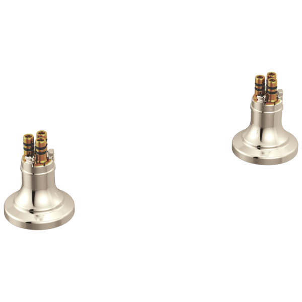 Brizo Faircroft Deck Mount Riser - Low in Brilliance® Polished Nickel, T70749-PN, one pair