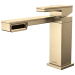 Brizo Frank Lloyd Wright single-handle bathroom faucet in Brilliance® Luxe Gold®