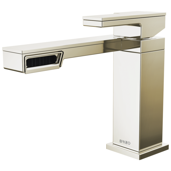 Brizo Frank Lloyd Wright single-handle bathroom faucet in Brilliance® Polished Nickel