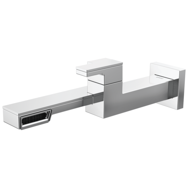 Frank Lloyd Wright wall mount bathroom faucet in Polished Chrome