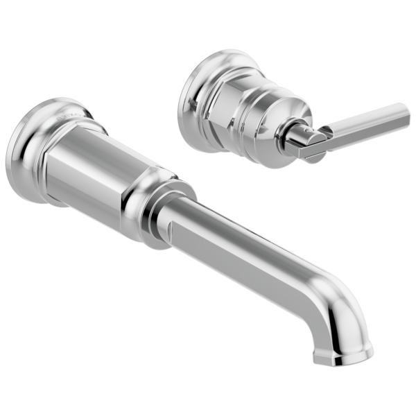 Brizo Invari wall faucet in Polished Chrome with Lever