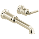 Brizo Invari wall faucet in Brilliance® Polished Nickel with Lever