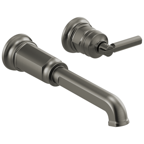 Brizo Invari wall faucet in Brilliance® Luxe Steel® with Lever
