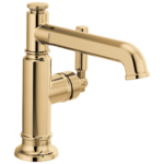 Brizo Invari single-hole faucet in Brilliance® Polished Gold