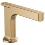 Brizo Kintsu bathroom faucet in Brilliance® Luxe Gold®