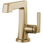 Brizo Levoir bathroom faucet in Brilliance® Luxe Gold®