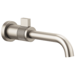 Brizo Litze wall mount faucet in Brilliance® Luxe Nickel®