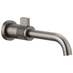 Brizo Litze wall mount faucet in Brilliance® Luxe Steel®