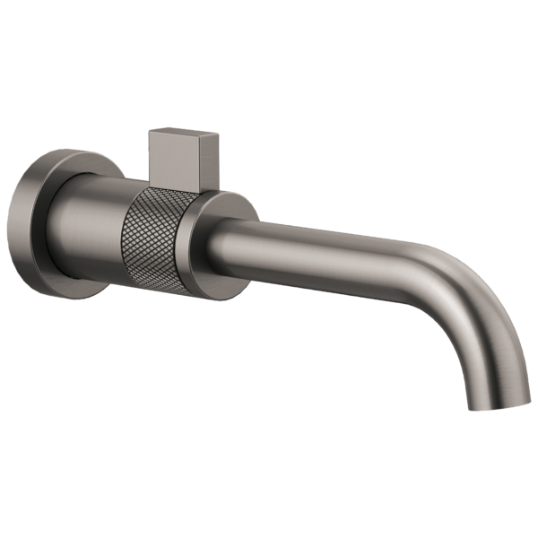Brizo Litze wall mount faucet in Brilliance® Luxe Steel®
