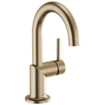 Brizo Odin bathroom faucet in Brilliance® Luxe Gold®