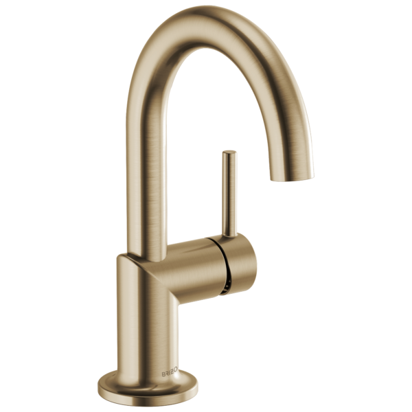 Brizo Odin bathroom faucet in Brilliance® Luxe Gold®