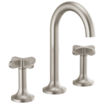 Brizo widespread faucet in Brilliance® Brushed Nickel with High Cross handles