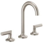 Brizo widespread faucet in Brilliance® Brushed Nickel with Low Lever handles