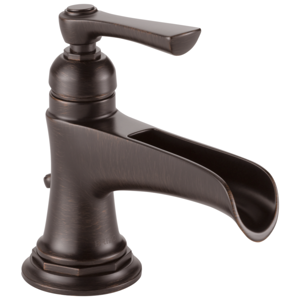 Brizo Rook single-handle faucet with channel spout in Venetian Bronze®