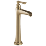 Brizo Rook vessel faucet in Brilliance® Luxe Gold®