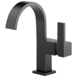 Brizo Siderna bathroom faucet in Matte Black
