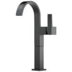 Brizo Siderna Single-Handle vessel faucet in Matte Black