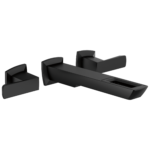 Brizo Vettis wall mount faucet in Matte Black