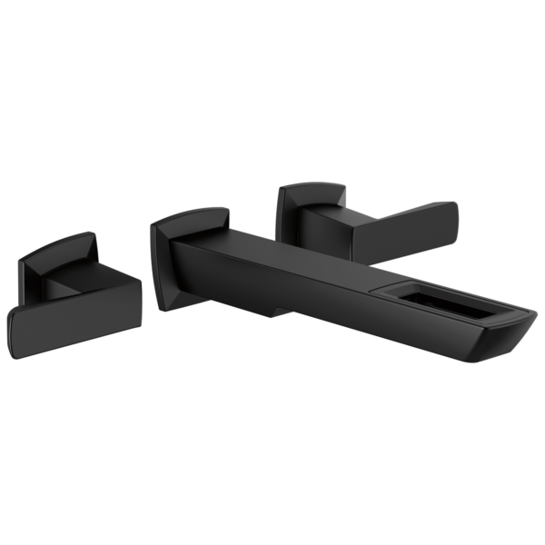 Brizo Vettis wall mount faucet in Matte Black