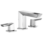 Brizo Vettis Widespread Lavatory Faucet with Open-Flow Spout in Polished Chrome