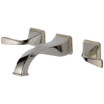 Brizo Virage wall mount faucet in Brilliance Polished Nickel