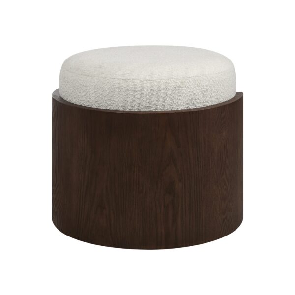 Renwil Capsula CHA112 off-white ottoman - official product image 2