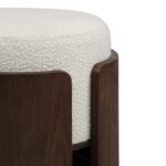 Renwil Capsula CHA112 off-white ottoman - official product image 3
