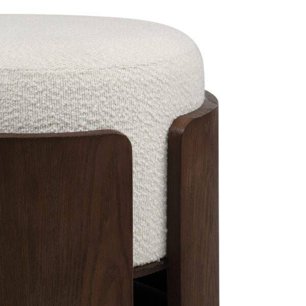 Renwil Capsula CHA112 off-white ottoman - official product image 3