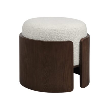 Renwil Capsula CHA112 off-white ottoman - official product image 1