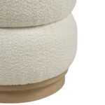 Renwil Miele CHA115 ivory ottoman - official product image 2