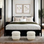 Renwil Miele CHA115 ivory ottoman - official product image 4