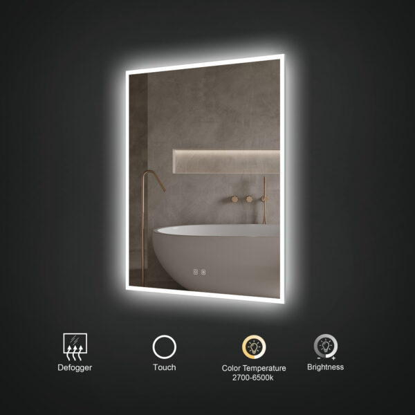 ICO Bath Camden LED Mirror
