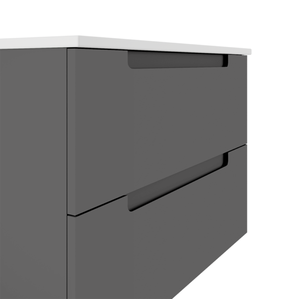 ICO Bath Coda 31″ Two Drawer Wall-Mounted Vanity