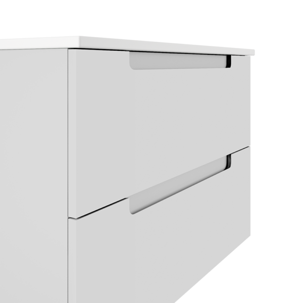 ICO Bath Coda 31″ Two Drawer Wall-Mounted Vanity