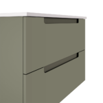 ICO Bath Coda 31″ Two Drawer Wall-Mounted Vanity