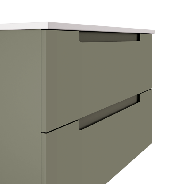 ICO Bath Coda 31″ Two Drawer Wall-Mounted Vanity