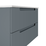 ICO Bath Coda 24″ Two Drawer Wall-Mounted Vanity