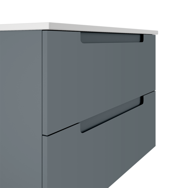 ICO Bath Coda 24″ Two Drawer Wall-Mounted Vanity