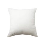 Renwil Feather-Down Pillow Insert for 20 x 20 Covers FL1000 - white square pillow insert with cotton shell