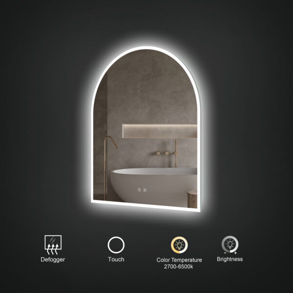 ICO Bath Gemma LED Mirror