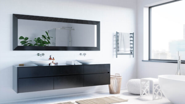 ICO Bath 24″x27″ Kontour Square Electric Towel Warmer