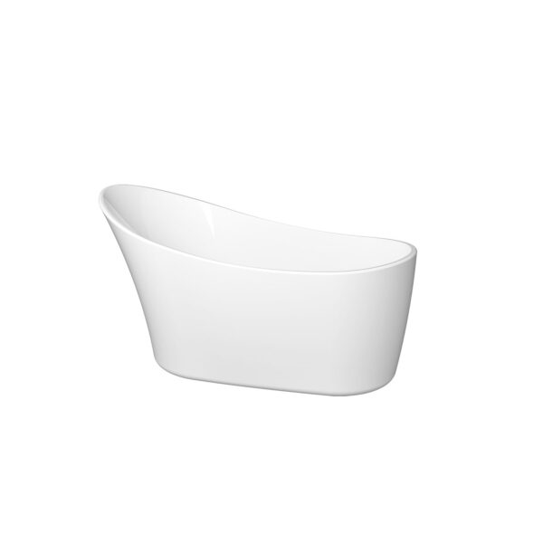 Kanwa Freestanding bathtub, 55 1/2", in matte white TKN5626FA005