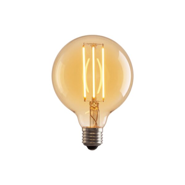 Renwil E26 Amber 4W LED Bulbs, 3-Pack LB027-3 - official product view 3